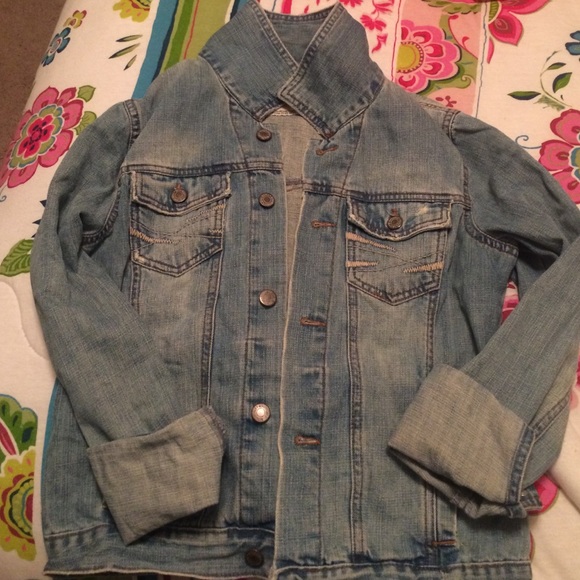 Aeropostale women's blue jean jacket