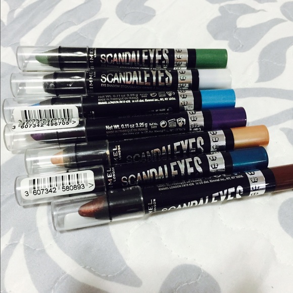 Rimmel Accessories - Set of 7 Rimmel eyeshadow bases