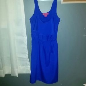 ultra-pink  blue dress