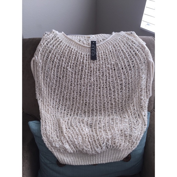 Brand new with tags knit sweater shirt.