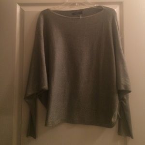 Thml grey with gold stitching sweater