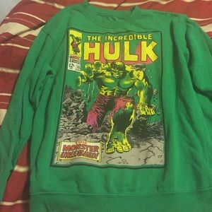 Incredible Hulk Comic Pullover