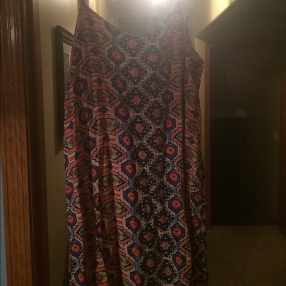 Unique Print Sundress - Picture 3 of 3