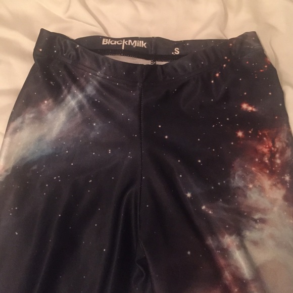 Blackmilk black galaxy leggings