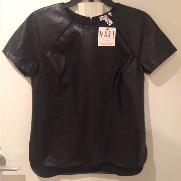 Macy's Made Fashion Week for Impulse Leather Top