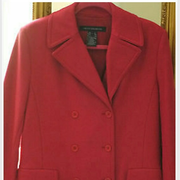 French Connection Pea Coat with a twist - Its PINK
