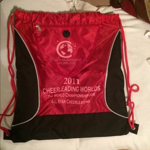2011 Cheerleading Worlds Drawstring bag
