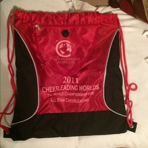 2011 Cheerleading Worlds Drawstring bag