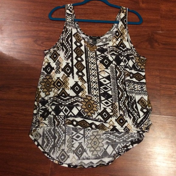 Forever 21 Tops - Forever 21 tribal print tank