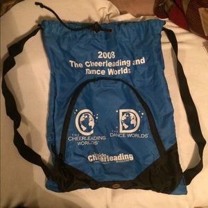 2008 Cheerleading Worlds Drawstring bag