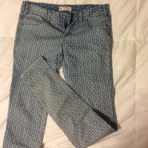 Free People Patterned Jeans