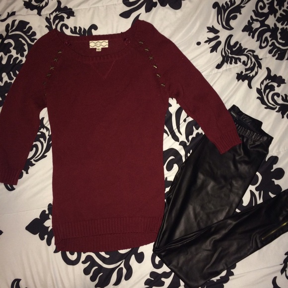 Pink Rose sweater