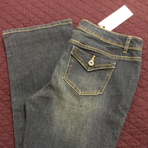 Simply Vera Wang Bootcut Jeans - Picture 2 of 4