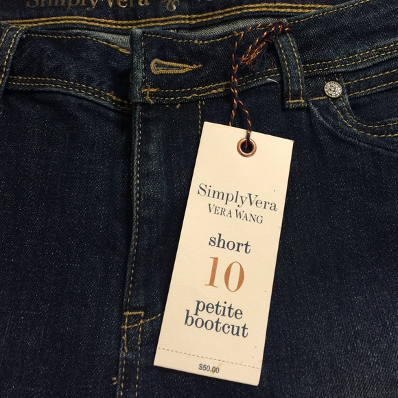 Simply Vera Wang Bootcut Jeans - Picture 3 of 4