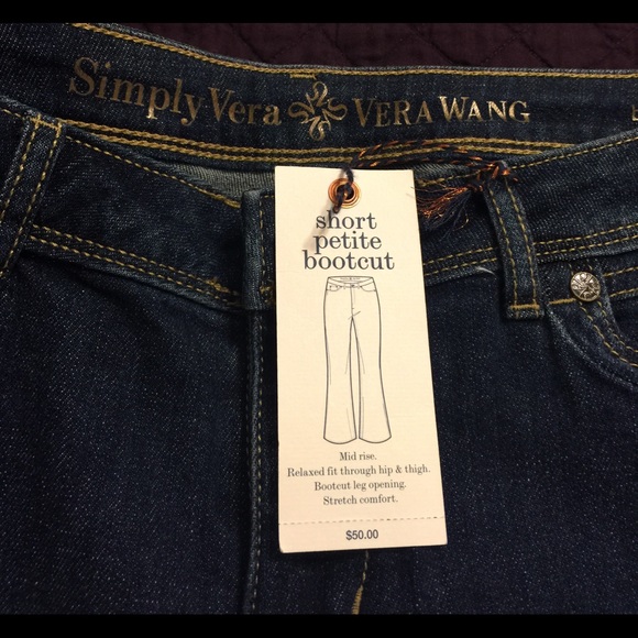 Simply Vera Wang Bootcut Jeans - Picture 4 of 4