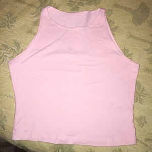 PINK AA CROP TOP