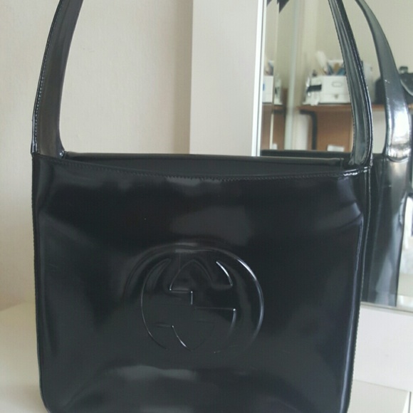 Gucci Patent Leather Handbag