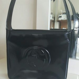 Gucci Patent Leather Handbag