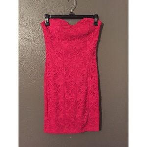 Hot Pink Formal Dress