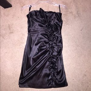 Strapless Black Dress