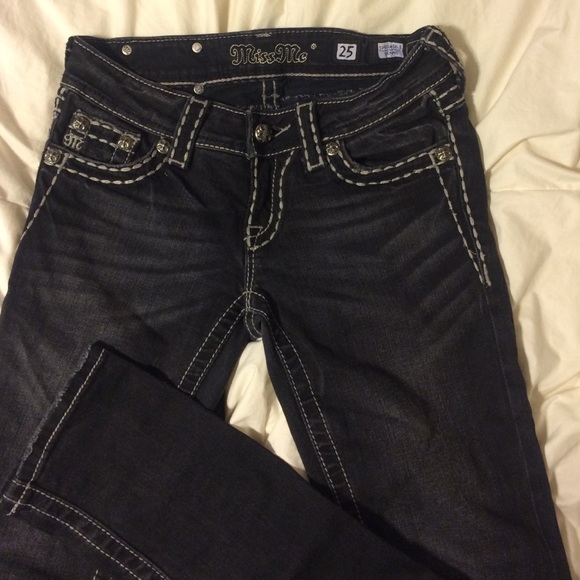 Black Miss Me Jeans
