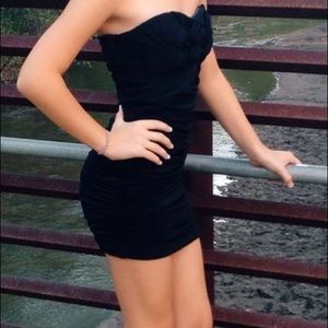 black homecoming dress