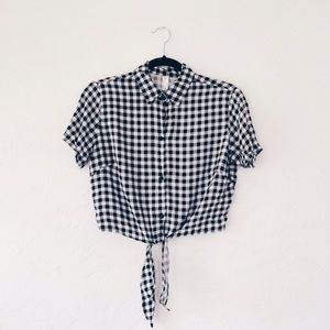 Mid Length Tie-Up Blouse