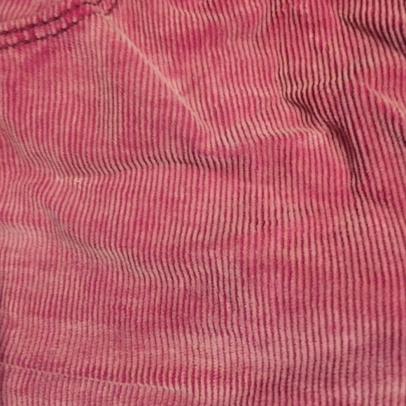 Red Corduroy Roxy Shorts - Picture 3 of 3