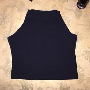 BLK AA CROP TOP
