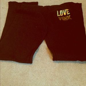 PINK sequin pirates lounge pants size XS