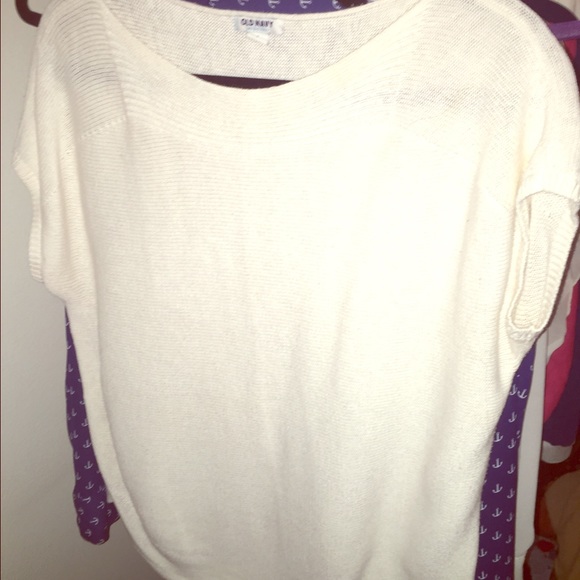 Ivory knit top