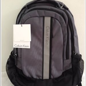 CALVIN KLEIN REFLECTIVE BACKPACK GREY