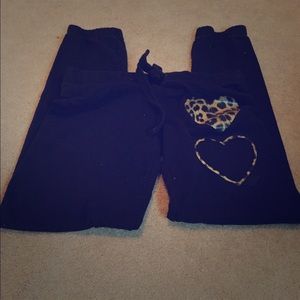 Pink lounge pants size S