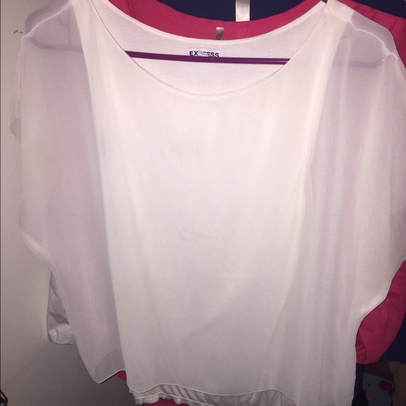 Sheer tank top