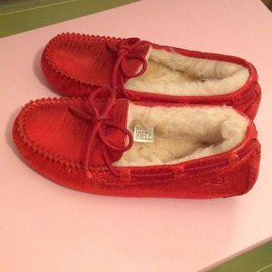 Red UGG Slippers