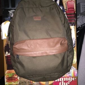 Vans olive backpack