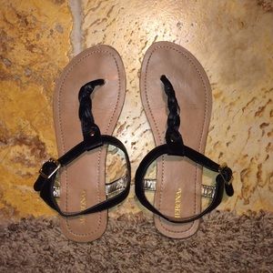 Black sandals