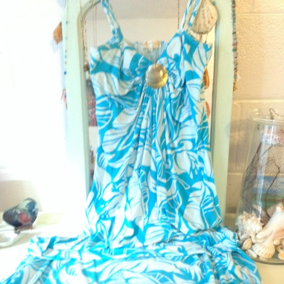 Zen-Knits Dresses & Skirts - Adorable Halter Island Dress