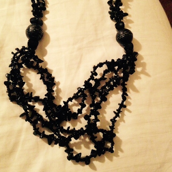 Black necklace