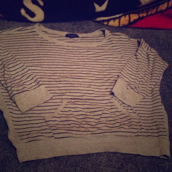 Forever 21 light sweatshirt Grey and Navy Blue
