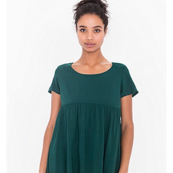 Green baby doll dress!