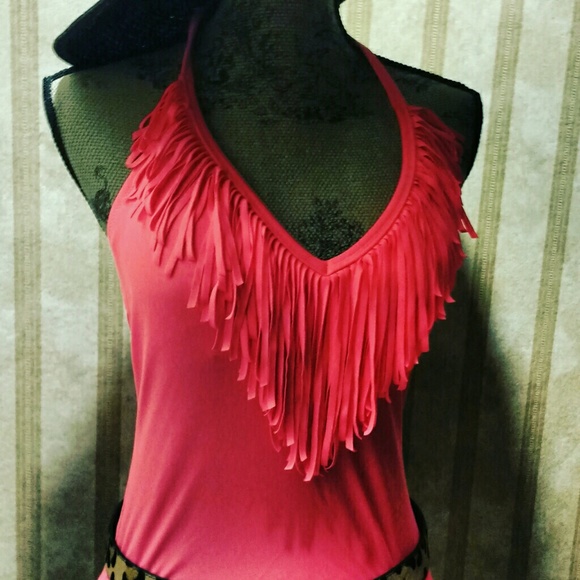 #fringe #jessicasimpson #sexyhalter #tangerine #sm - Picture 2 of 2