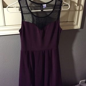 H&M Burgundy/purple dress