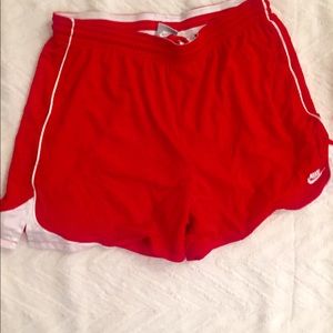 Red Womens Nike Shorts