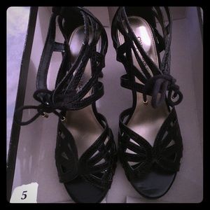 Christian Siriano (Hillie black noir ) heels