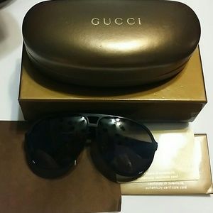 SOLD ELSEWHERE! Gucci brand new aviator sunglasses