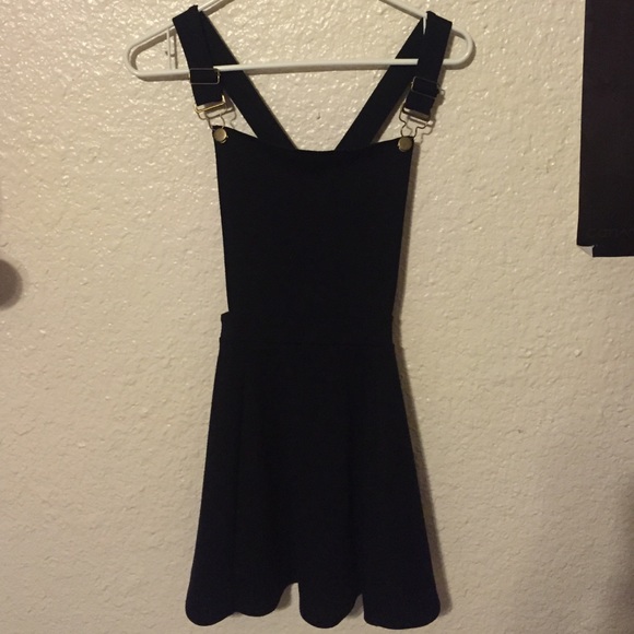 Overall's Skater Skirt Dress