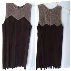 Fringe glitter dress