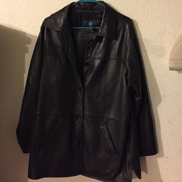 Black Leather Jacket from Leather Elements