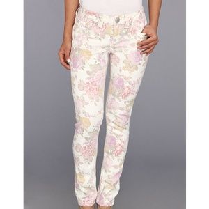 Floral Seven7 Nordstrom skinny jeans